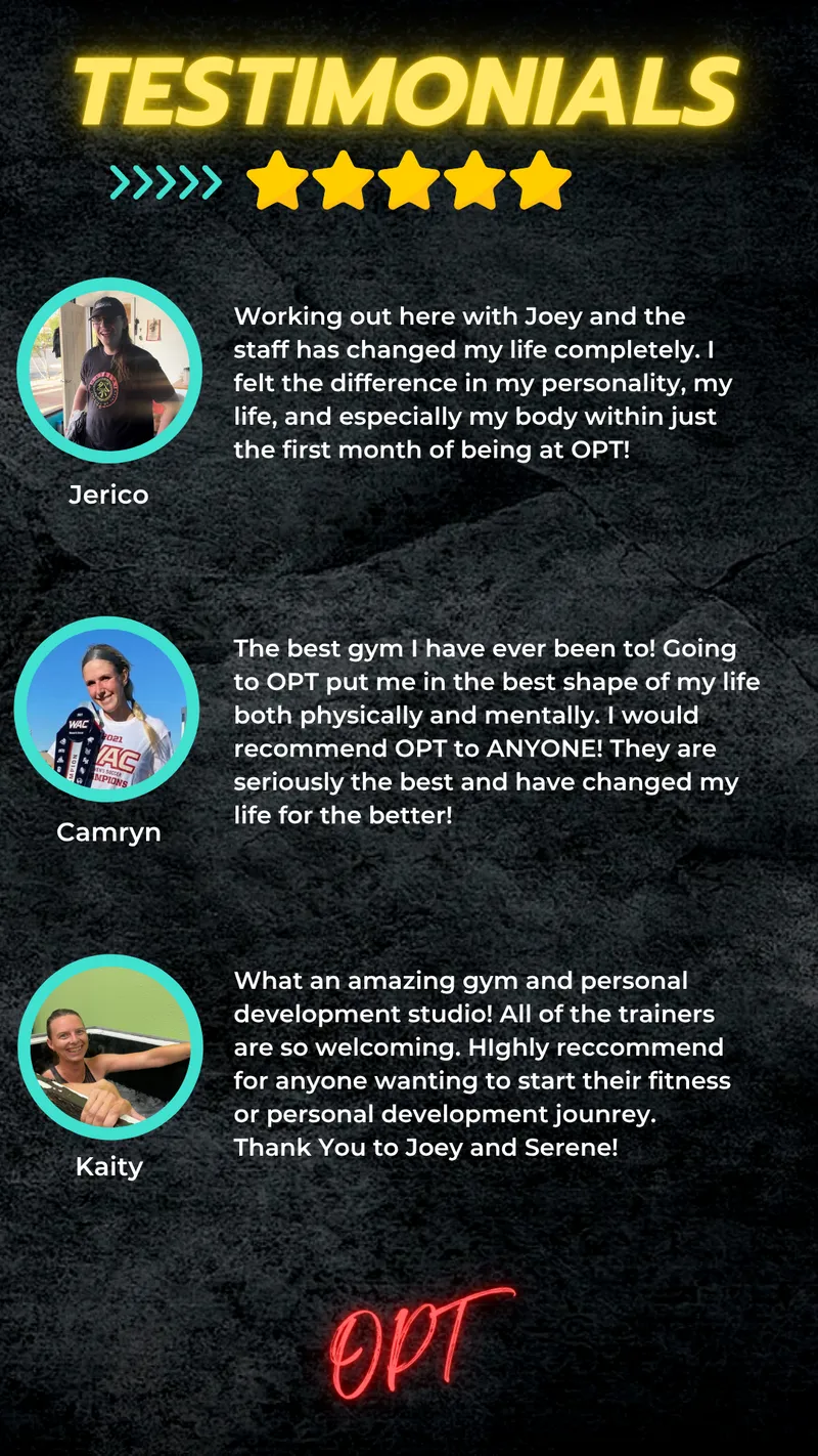 OPT Beyond Fitness group fitness