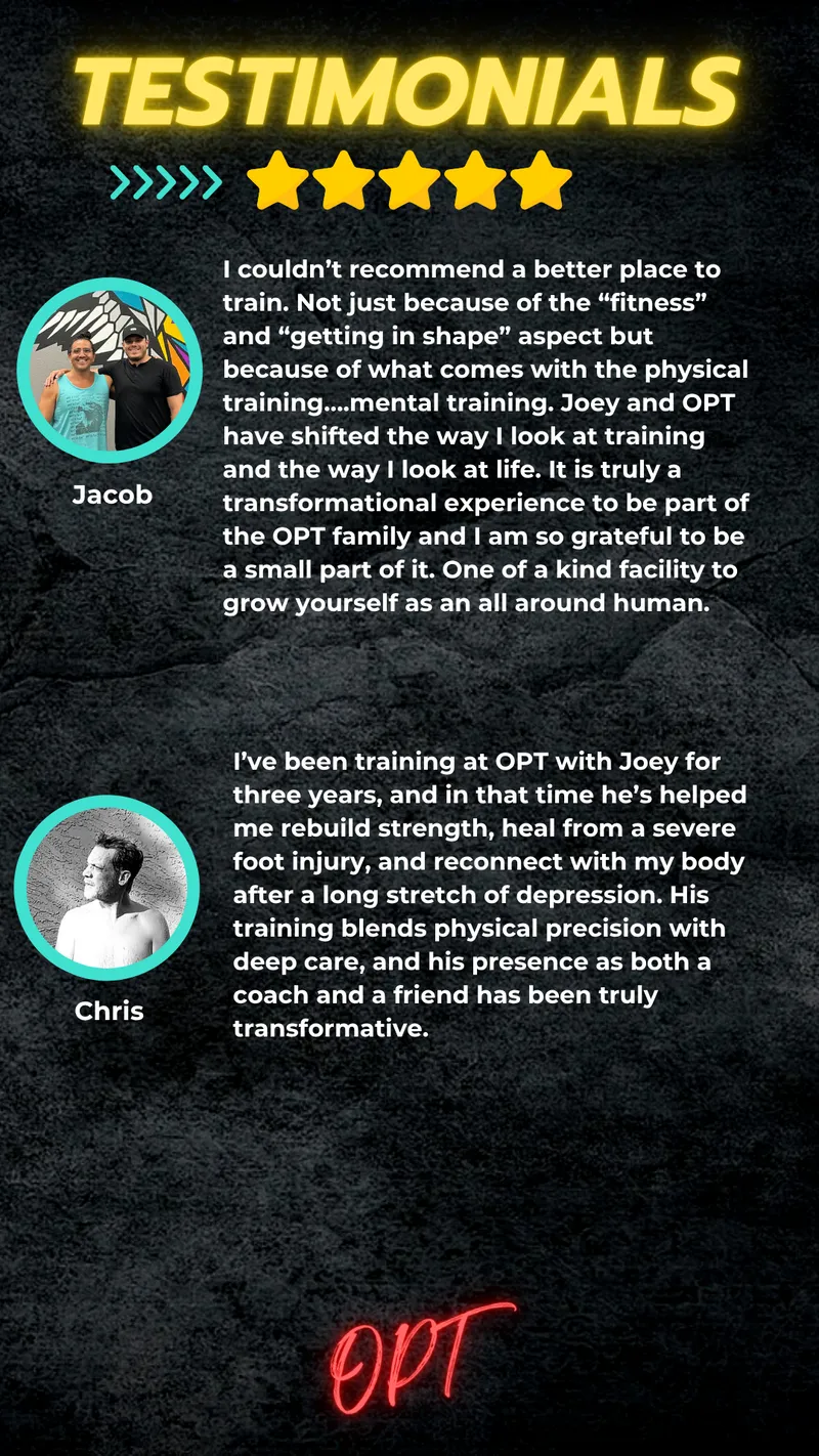 OPT Beyond Fitness group fitness