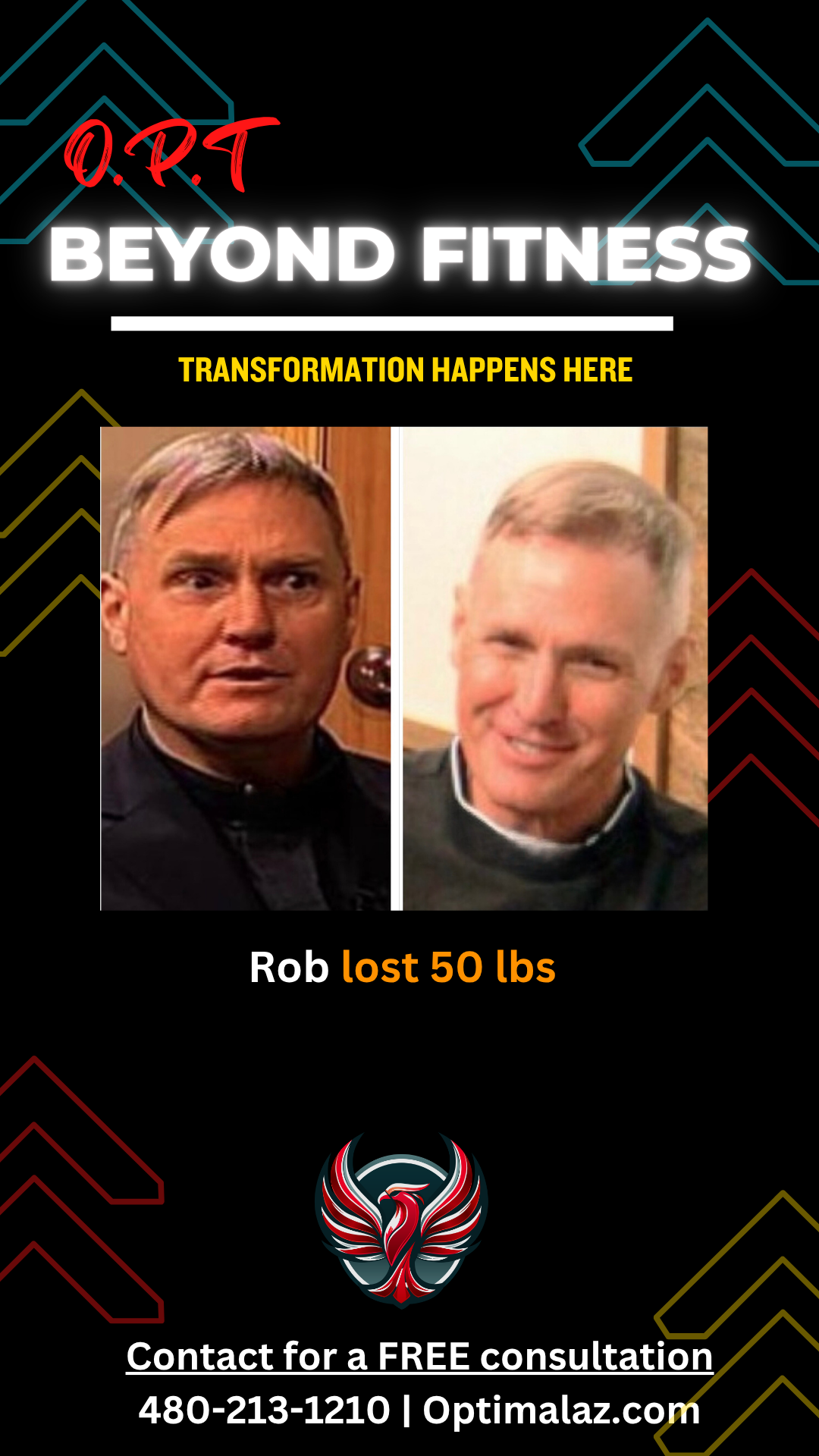 OPT Beyond Fitness member transformation