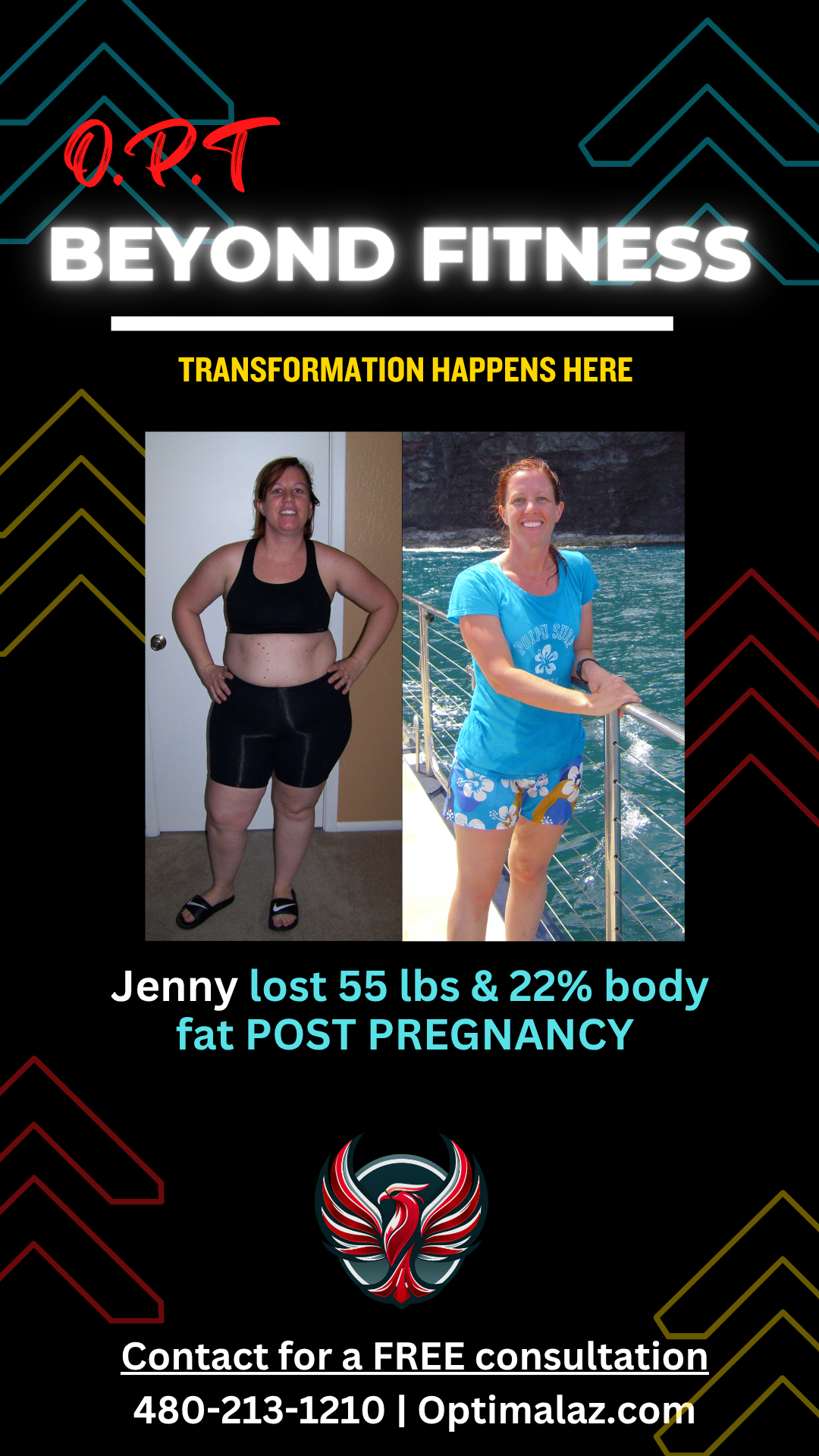 OPT Beyond Fitness member transformation