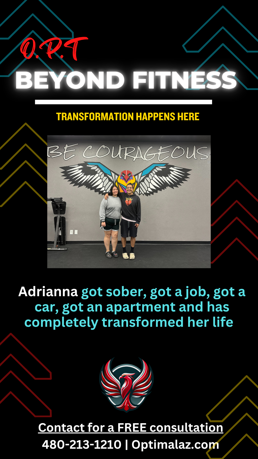 OPT Beyond Fitness member transformation