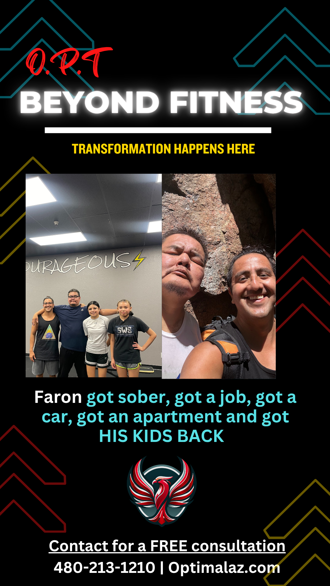 OPT Beyond Fitness member transformation
