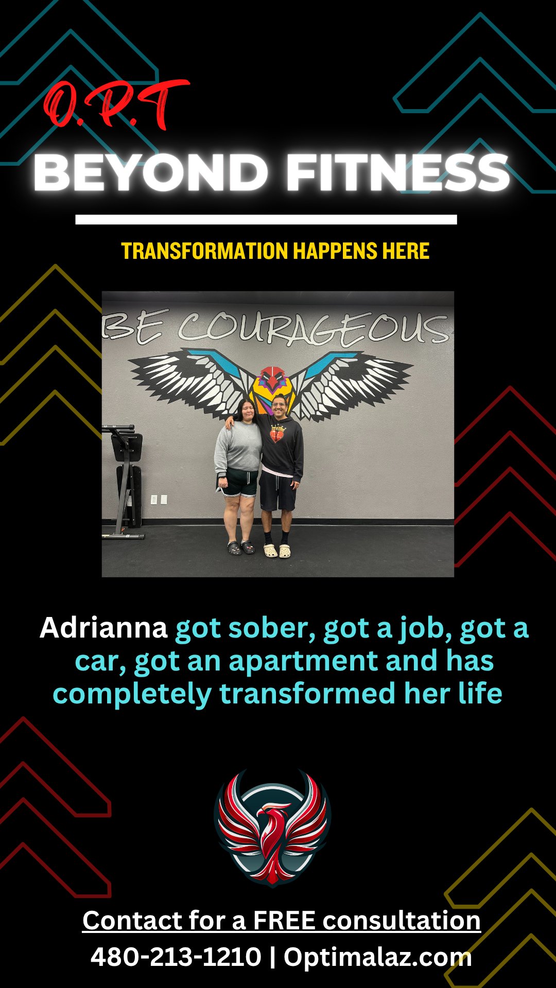 OPT Beyond Fitness member transformation