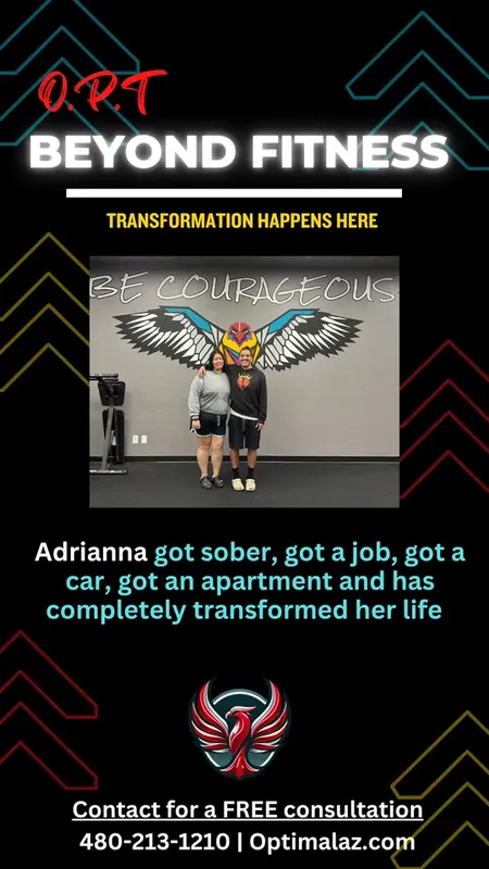 OPT Beyond Fitness member transformation