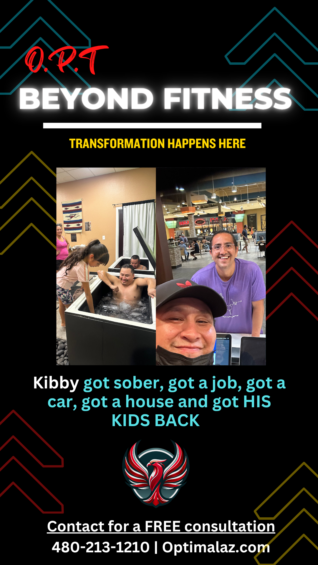 OPT Beyond Fitness member transformation