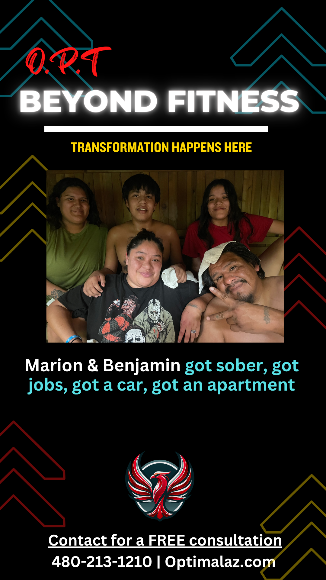 OPT Beyond Fitness member transformation